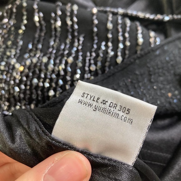 yumi kim spaghetti strap sequin romper - Picture 7 of 10